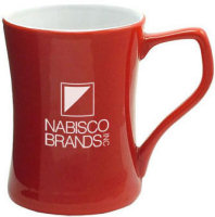 Ceramic Mugs: 18oz Red Norwegian Coffee Mugs